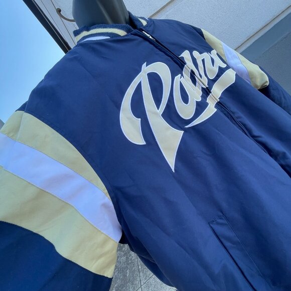 Men's XL Vintage Reversible San Diego Padres Bomber Jacket - Picture 10 of 16
